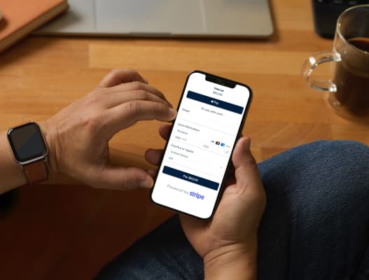 Take online payments with Stripe